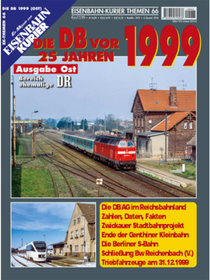 Buch - Die DB vor 25 Jahren - 1999 Ausgabe Ost