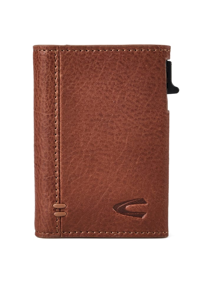 Thunder Geldbörse RFID Schutz Leder 9.5 cm cognac