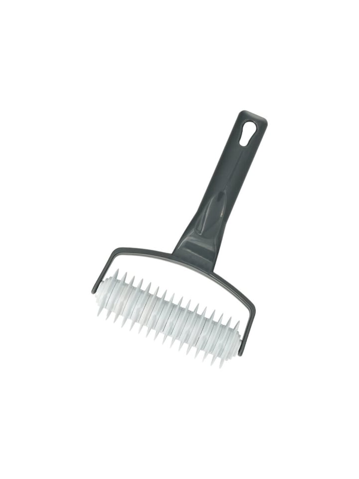Teigschneider robustem Kunststoff – 12 x 18 cm – Ideal für in Grau