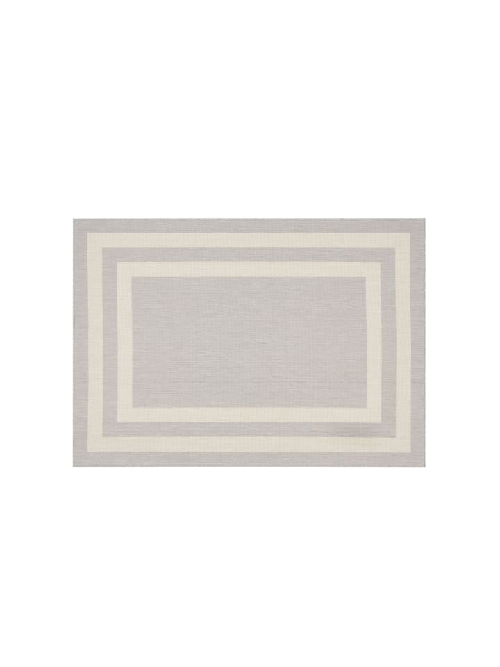 1 Teppich Terrace Bordüre Kiesel-h-grau 120/170 cm in grau