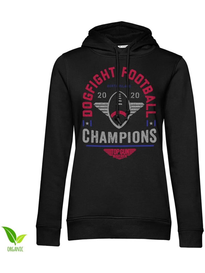 Hoodie in Schwarz