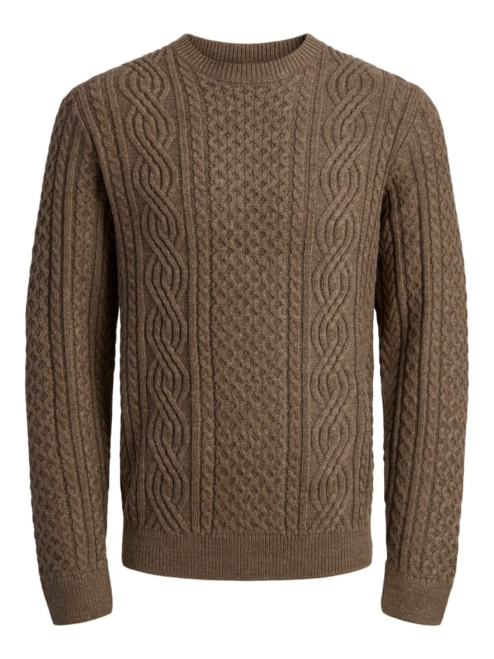 Strickpullover in Malt Ball