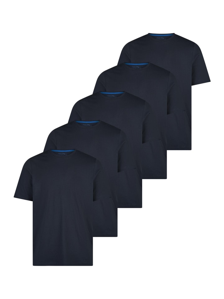 T-Shirt Basic in Dunkelblau