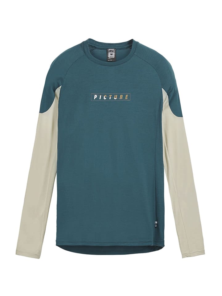 W PANAMARKAMERINO LS TEE in Blau