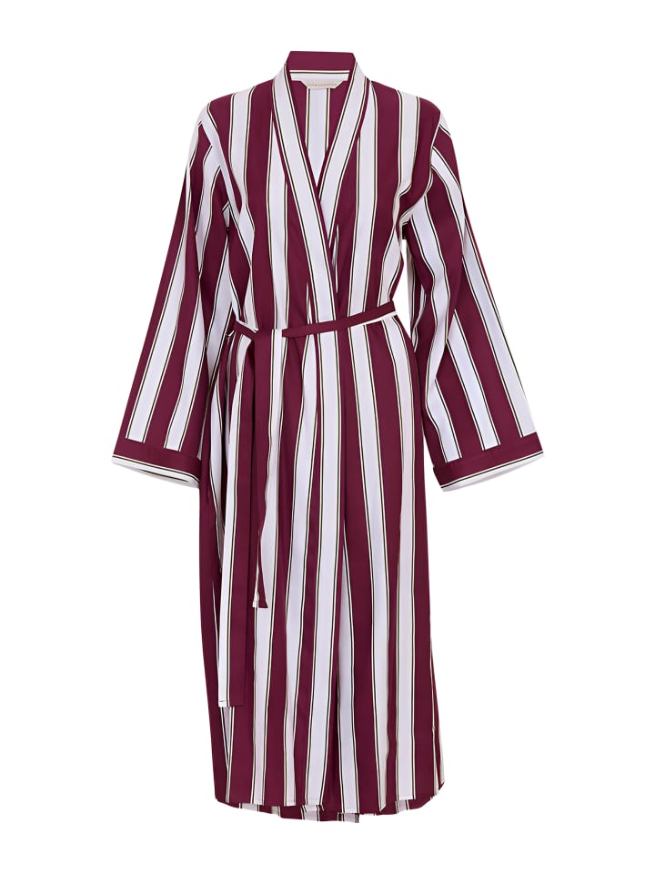 Yasmin Dressing Gown Nachtwäsche in rotviolett