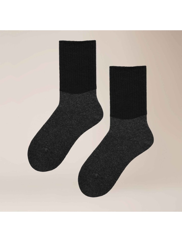 Socken Magical Touch weich in Black
