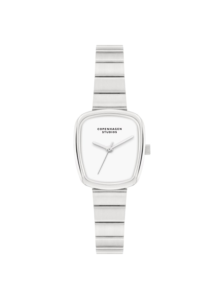 Armbanduhr Mini Curved Watch in silber