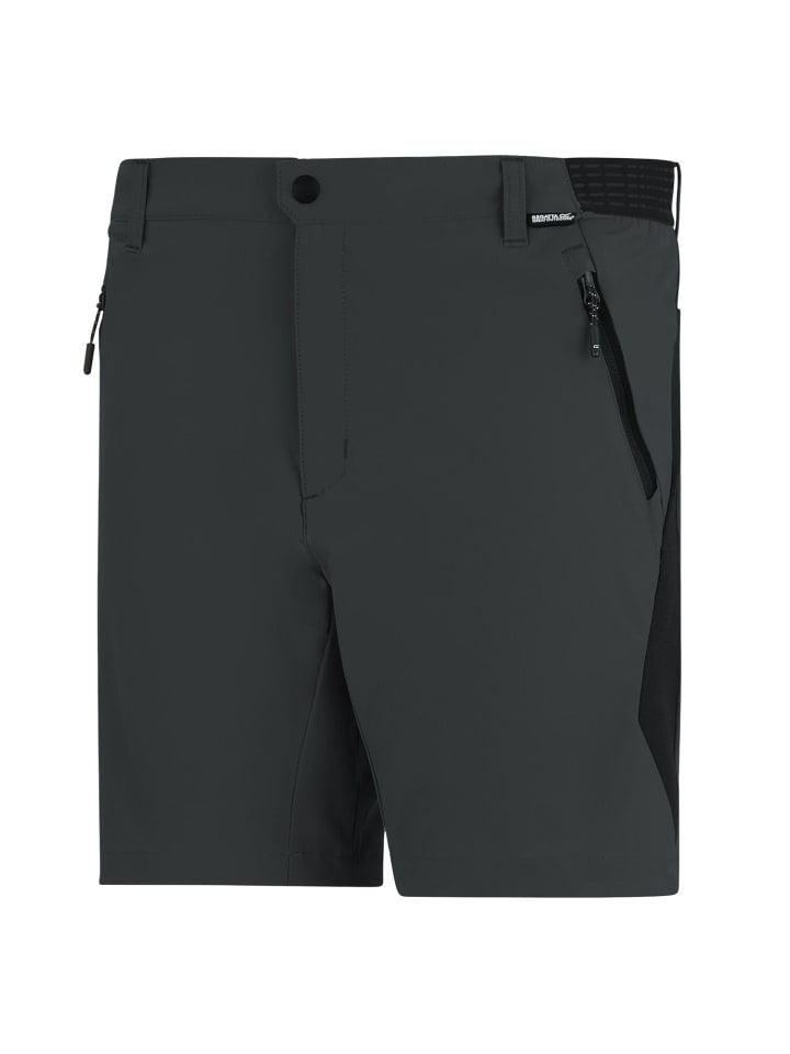 Mountain Shorts Kurze Wanderhose in schwarz