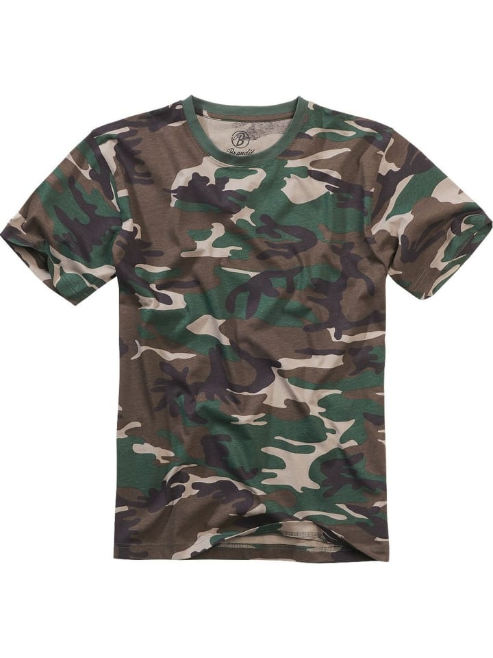 T-Shirt "T-Shirt" in Camouflage