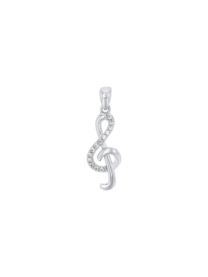 Anhänger Silber 925, rhodiniert in silber