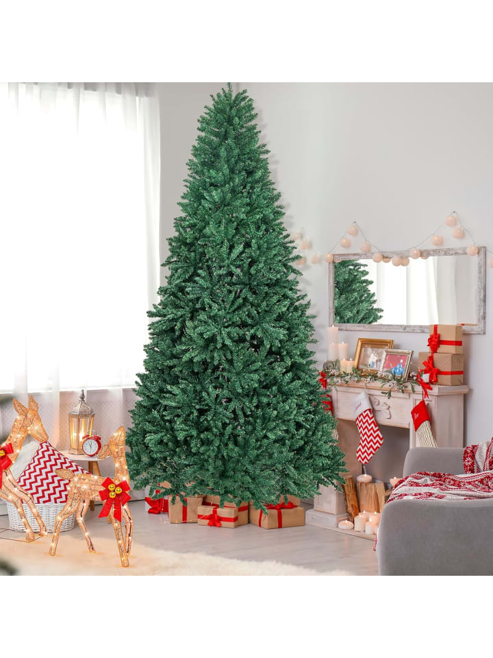 270cm Weihnachtsbaum Christbaum in Grün