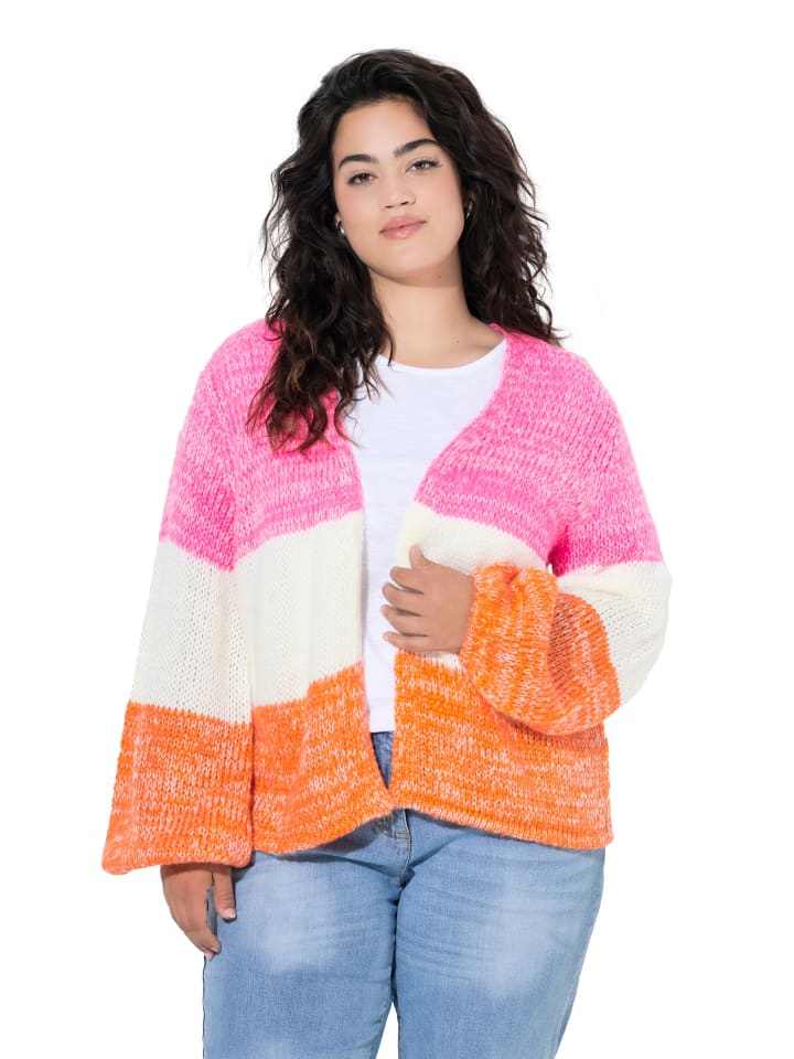 Strickjacke in offwhite