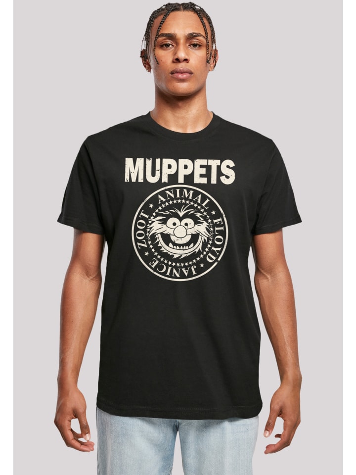 F4NT4STIC T-Shirt Disney Muppets R'N'R in schwarz günstig kaufen | limango