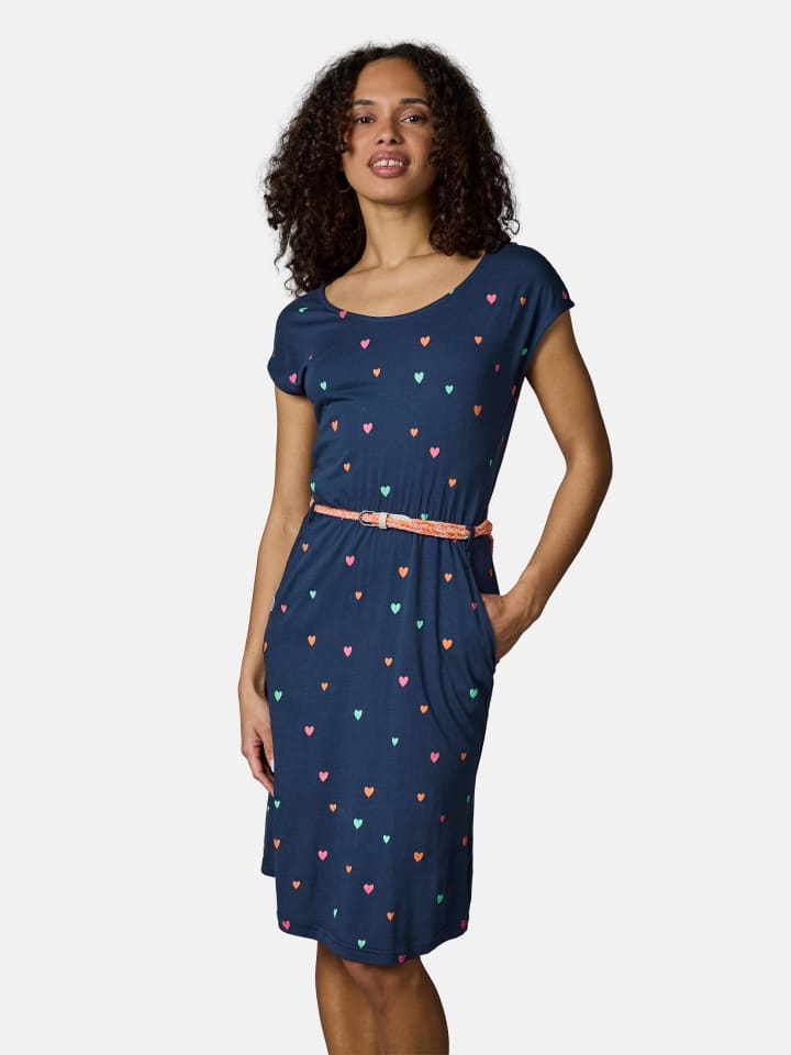Sommerkleid Lilithe Hearts YOUMODO in Night Blue