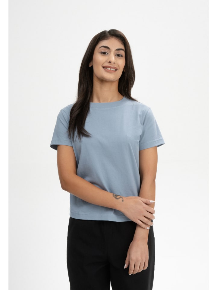 T-Shirt Style KHIRA in dusk blue