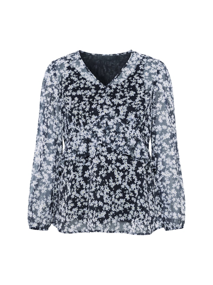 Bluse in schwarz