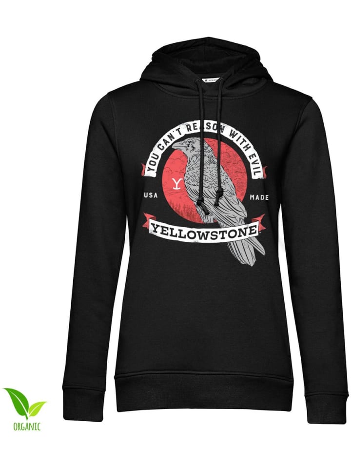 Hoodie in Schwarz