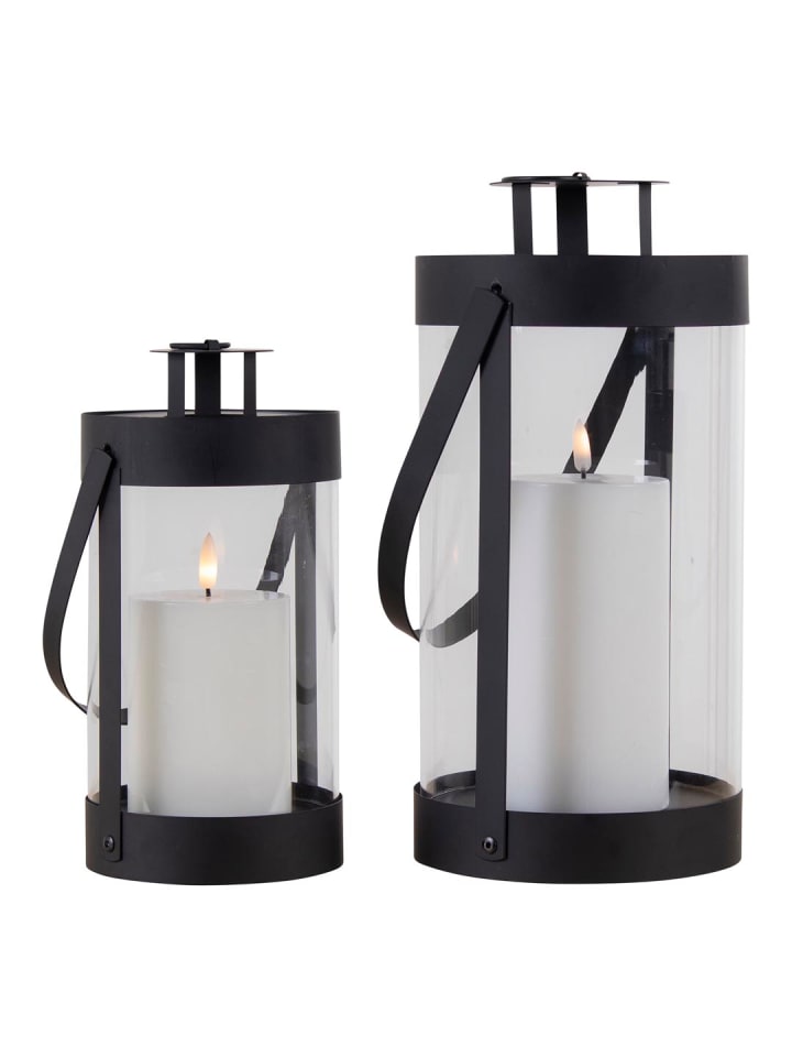 Lampe Bondi Schwarz 15 x 15 cm