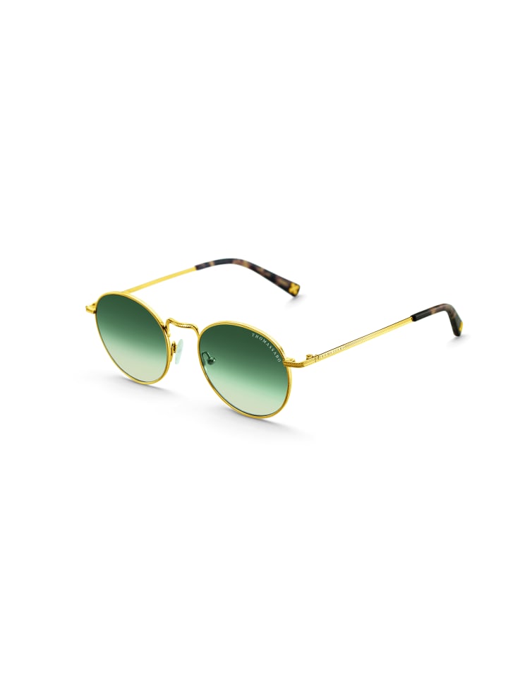 Sonnenbrille Johnny Panto Havanna in gold, braun