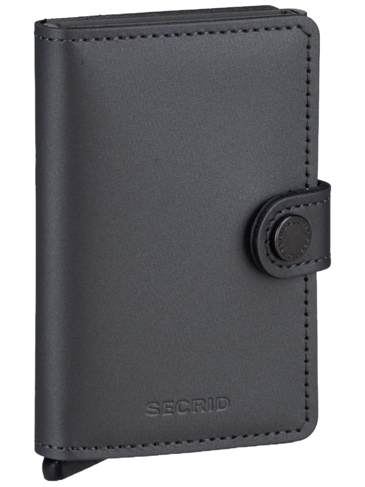 Geldbörse Miniwallet Matte Satin in Steel
