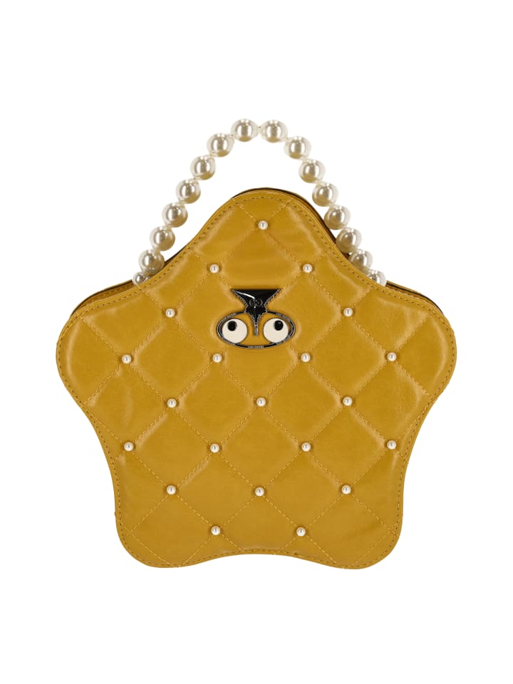 Women Satchel in yellow