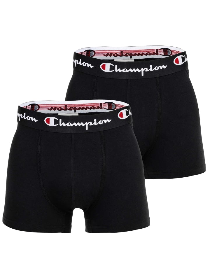 Boxershort 2er Pack in Schwarz