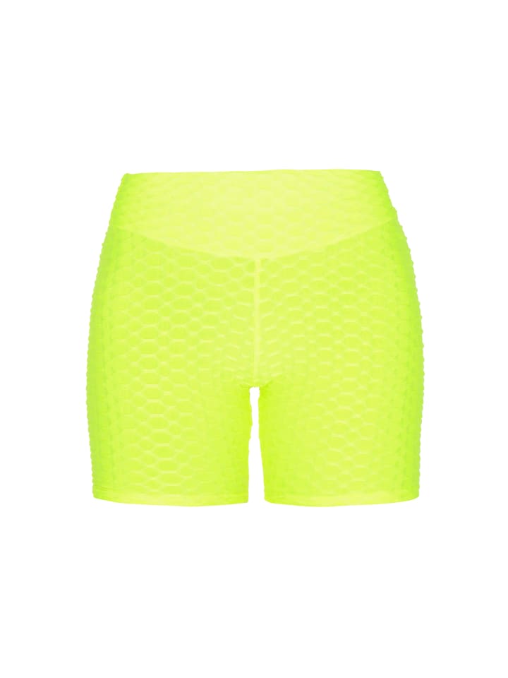 Women Shorts in lime