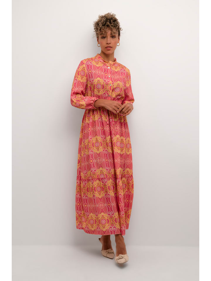 Kleid CRAlora A-shape in Pink Paisley