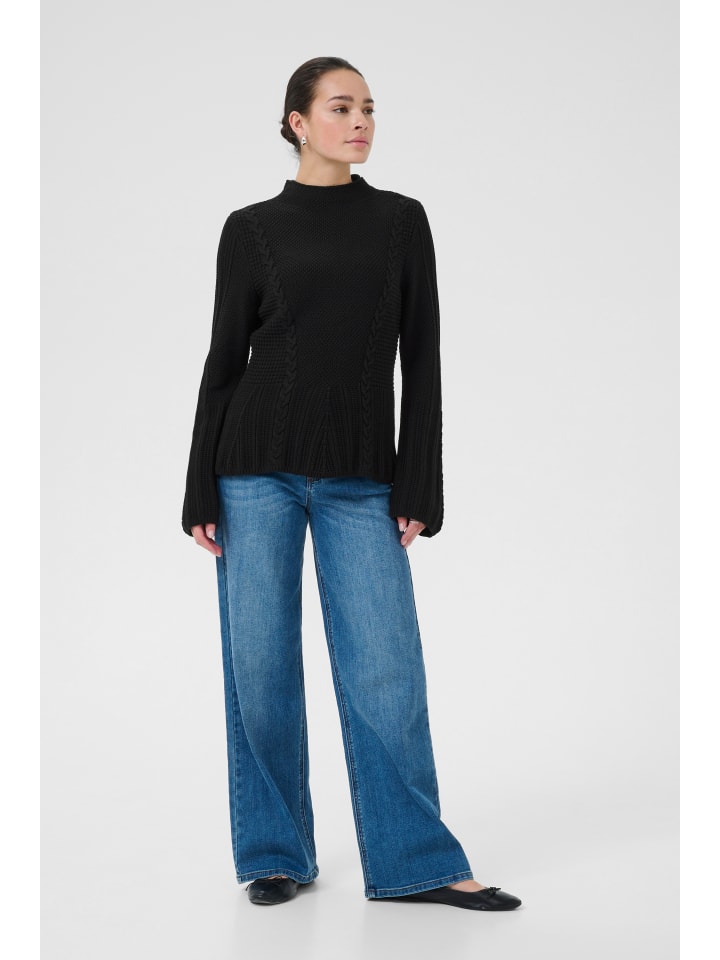 Strickpullover KAdolria Tight fit in Black Deep