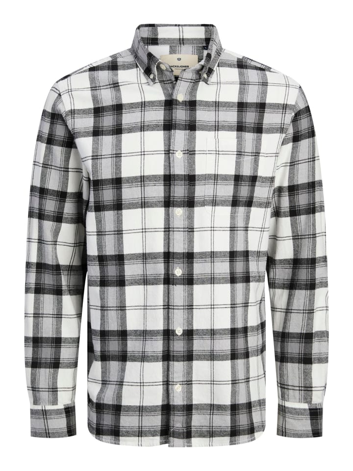Flanellhemd in Black