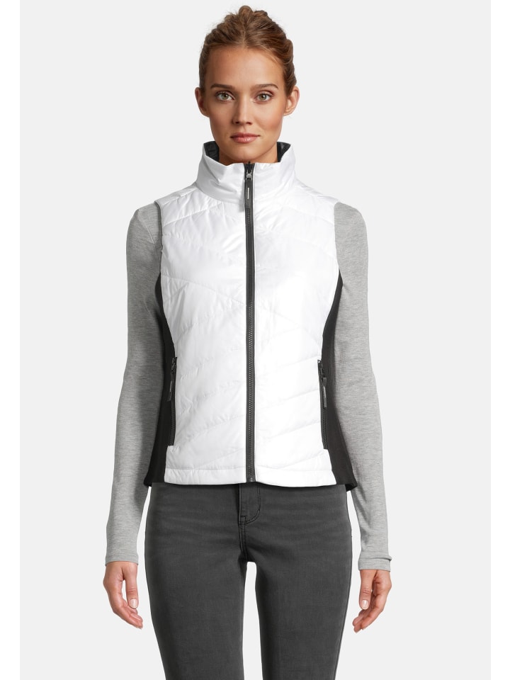 Steppweste Sela Vest in snow