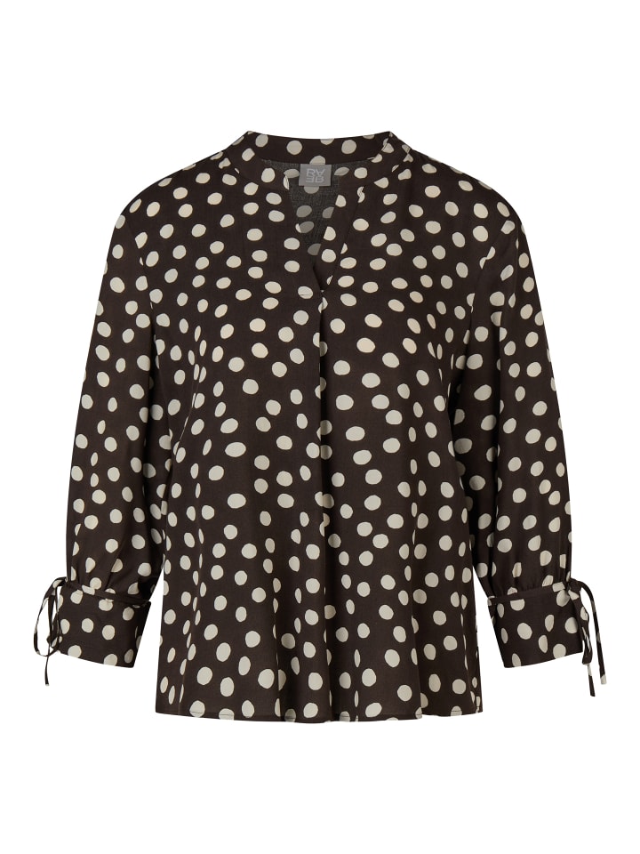 Bluse in Braun