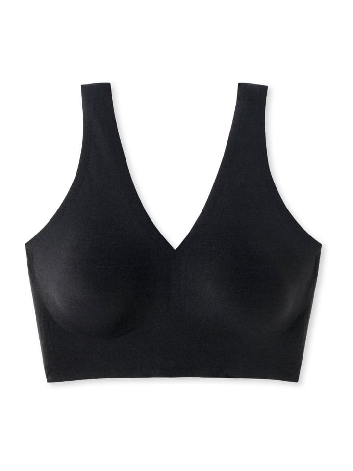 Bustier Padded - Invisible Soft in Schwarz