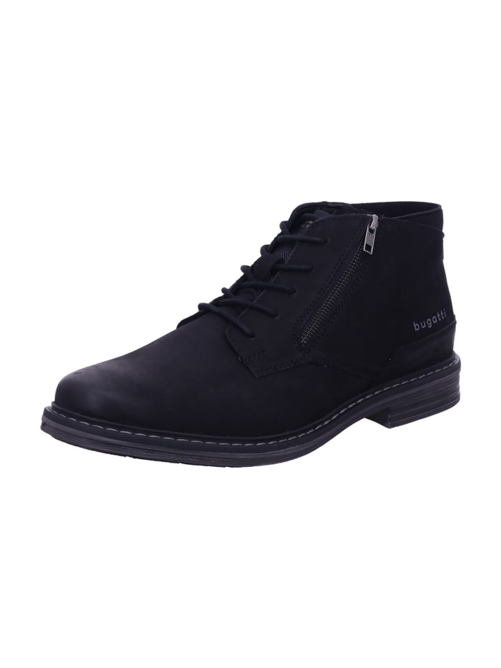 Herren- Stiefel/ Boots ungefüttert  in Schwarz