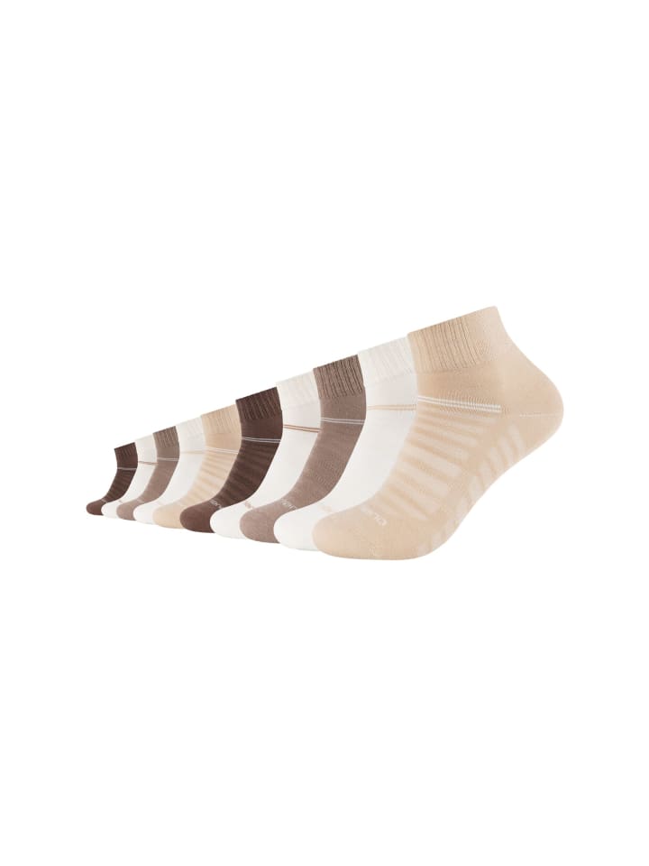 Kurzsocken Mesh Ventilation 10er Pack cuban sand