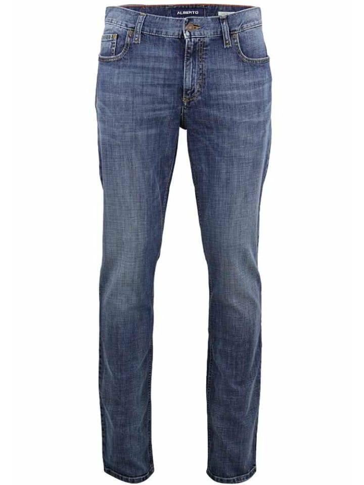 Slim Fit Jeans für Herren in blau