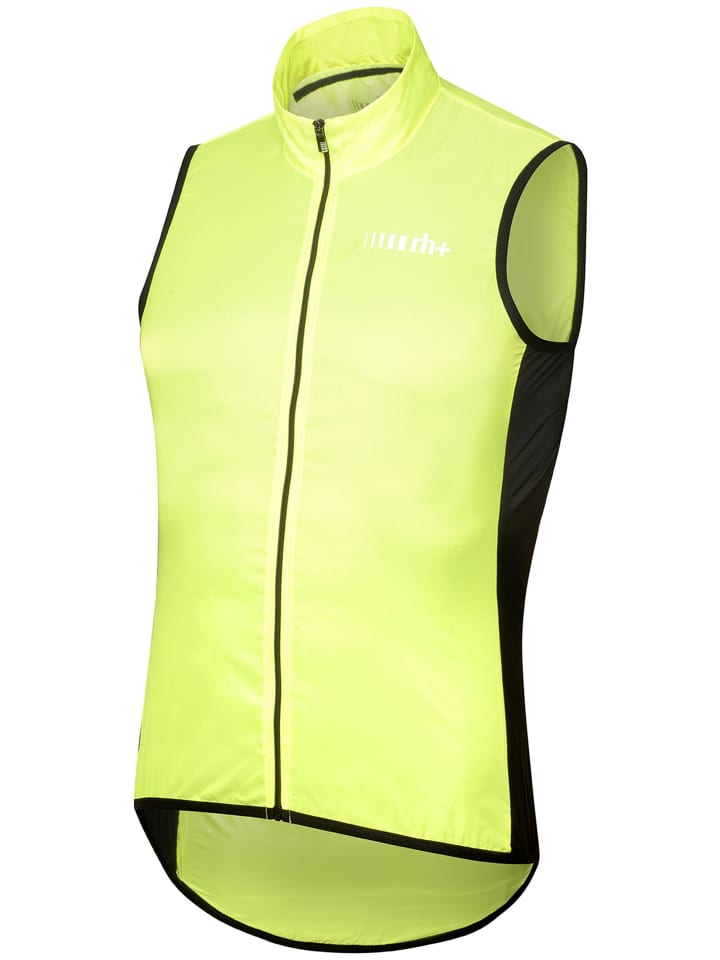 Fahrradweste Emergency Pocket Vest in yellow fluo-black