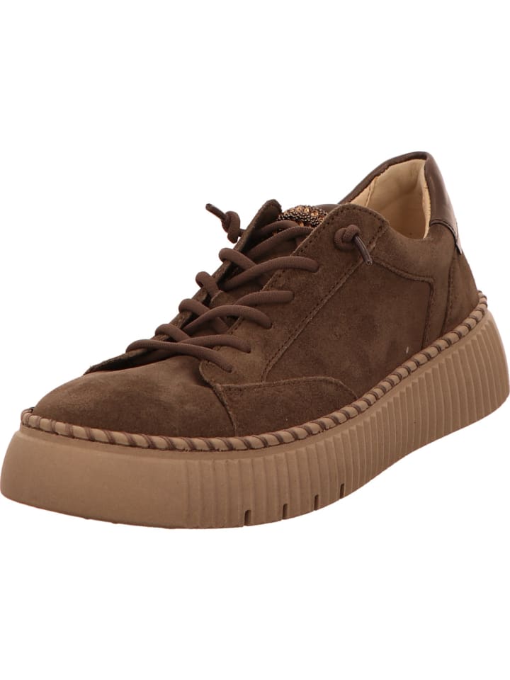 Sneaker Low in braun