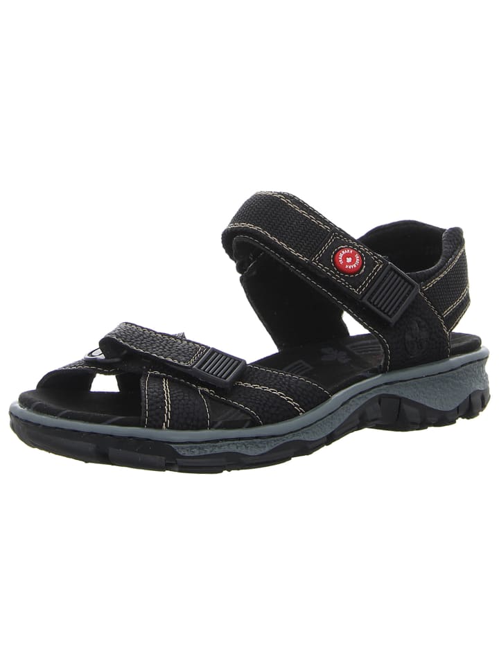 Sandale in schwarz