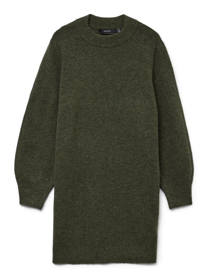 Strickkleid in Grape Leaf
