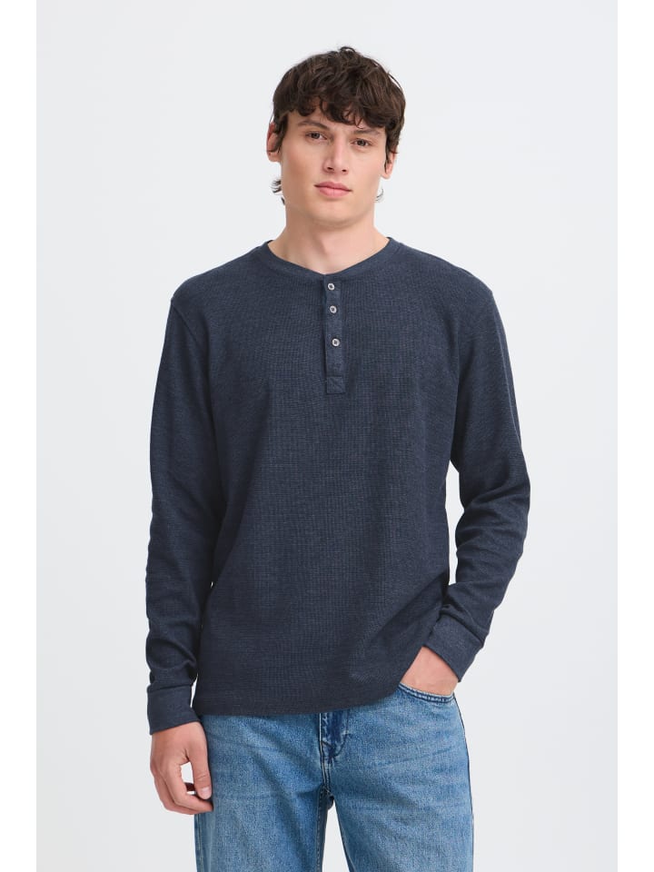 Langarmshirt BHBhnoble in Blau
