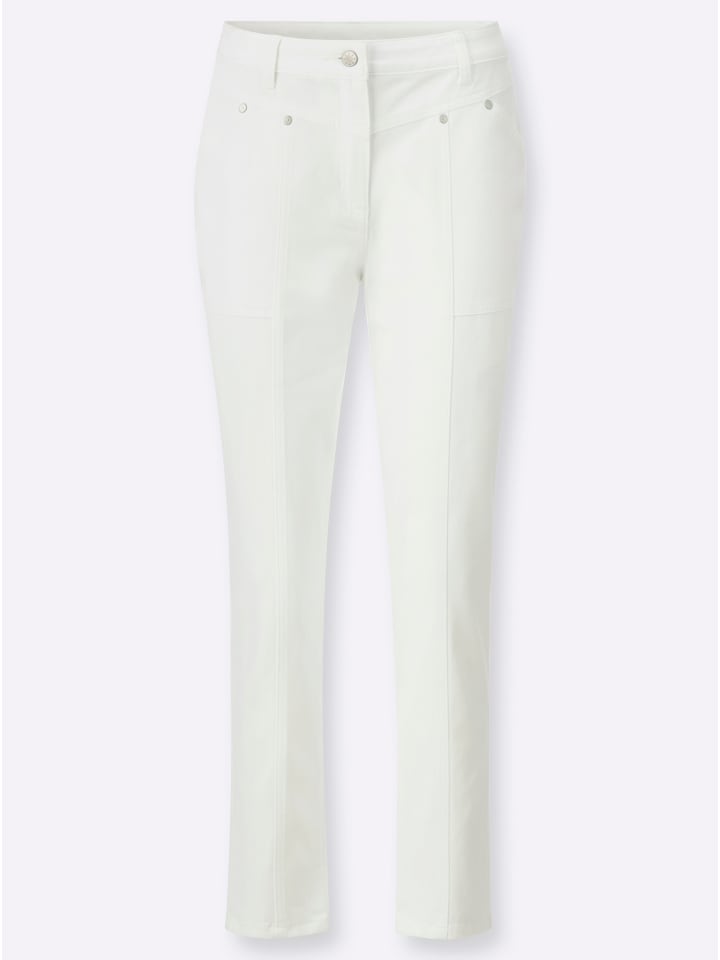 Jeans in weiß