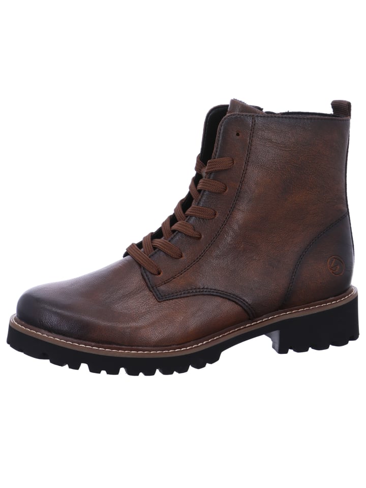 Schnürstiefel in Braun
