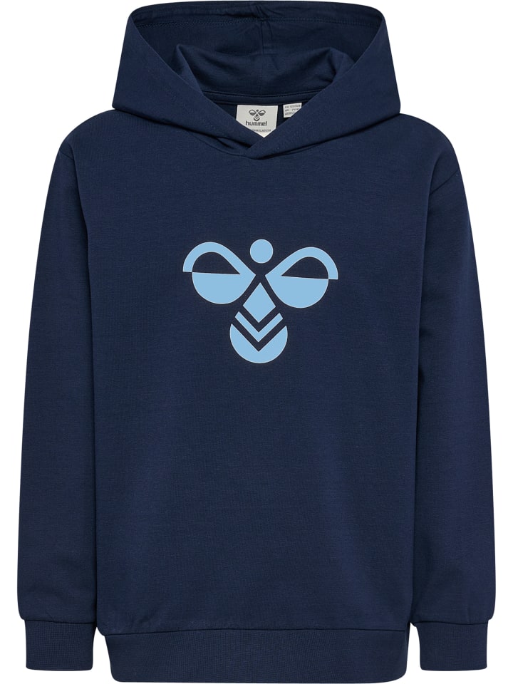 Kapuzenpullover Hmljr Reg Kinder in DRESS BLUES/FLINT STONE
