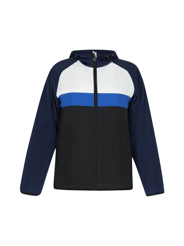 Damen Anorak in Marine Colorblock