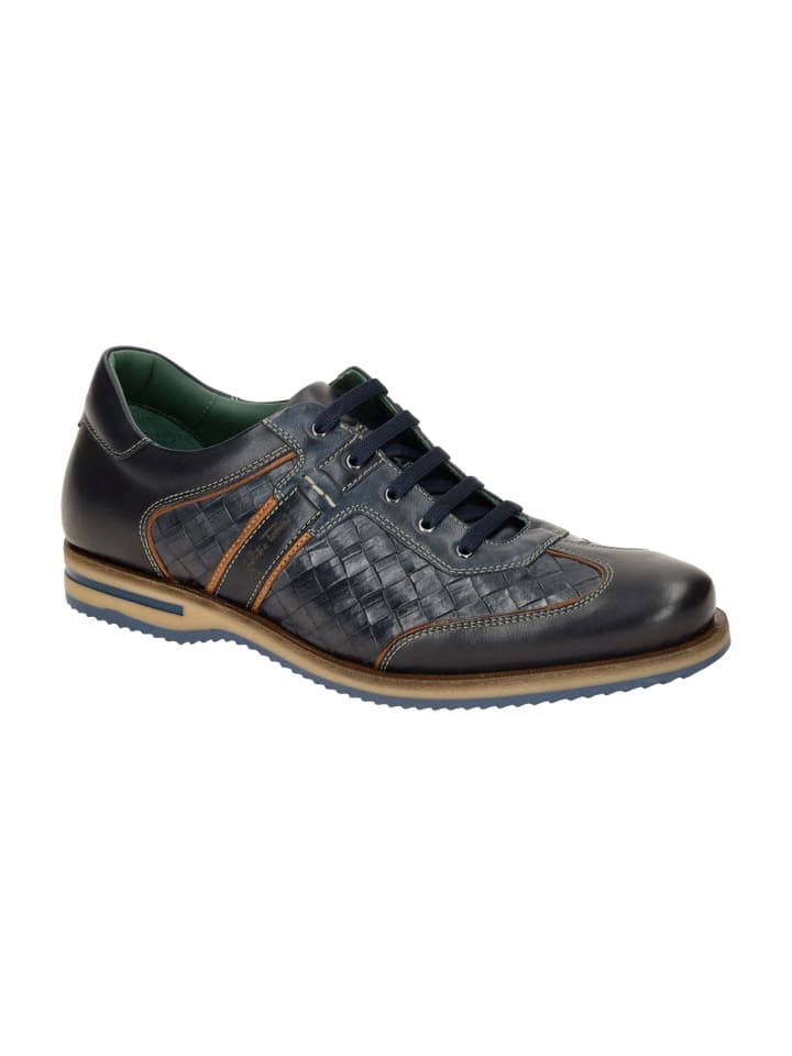 Klassische Schnürschuhe in Blau