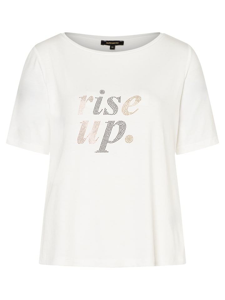 Wordingshirt in off white