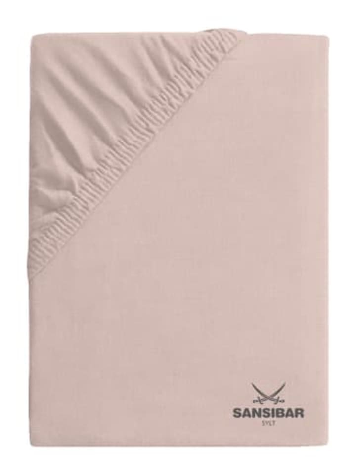 Spannbettlaken in Rosé