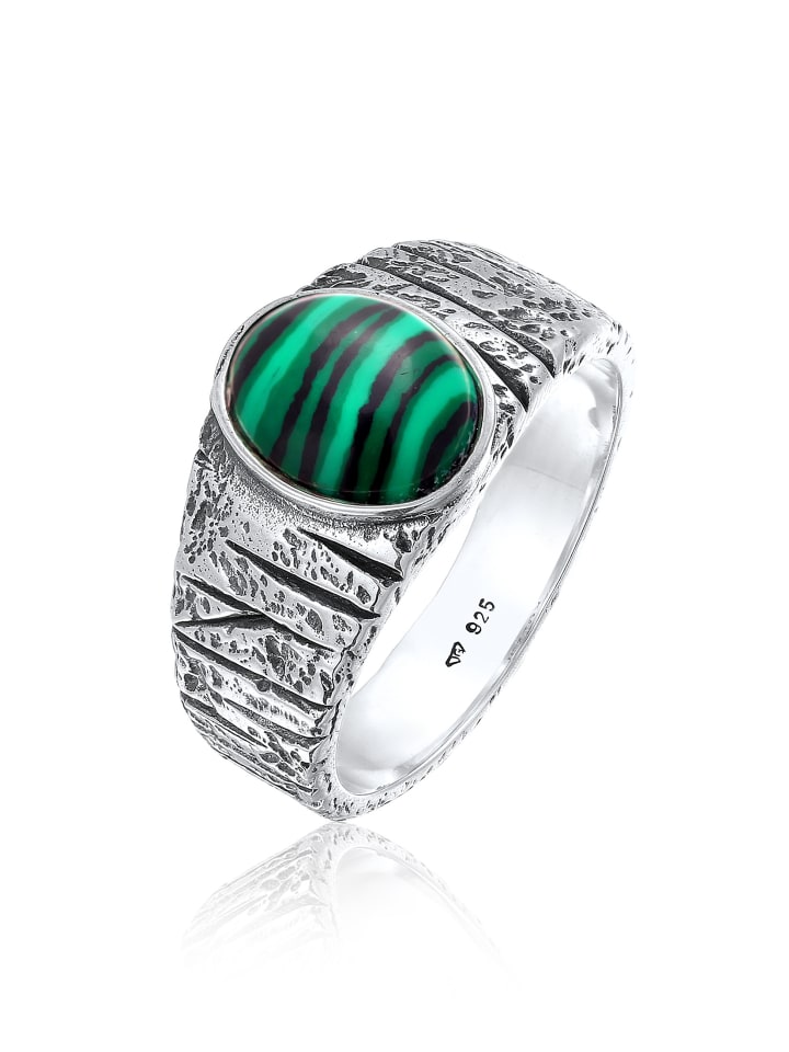 Ring 925 Sterling Silber Siegelring in Silber