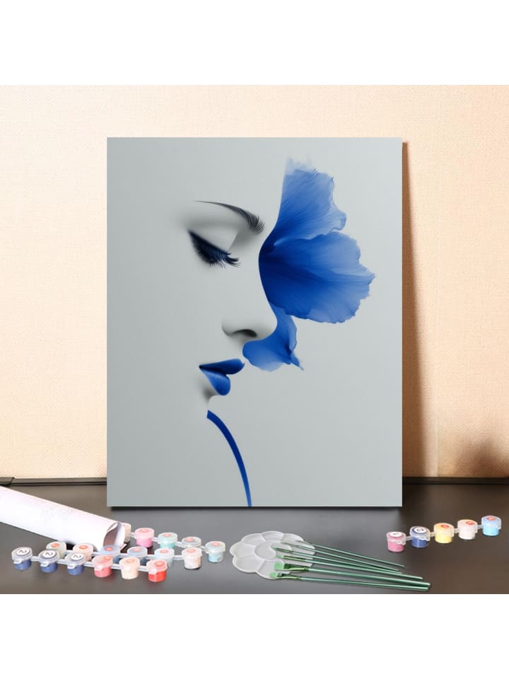 DIY Malen nach Zahlen Set-"Stille" 